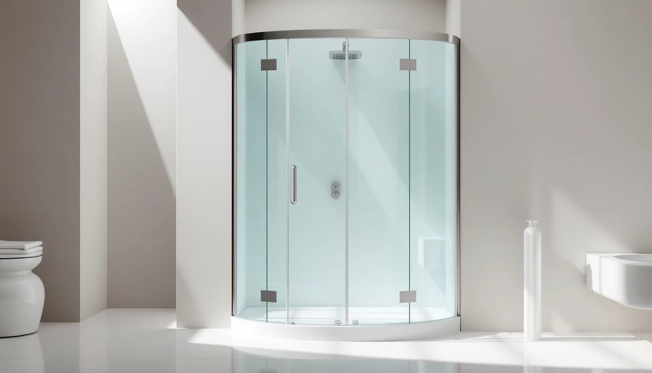 Die sonni Duschkabine 80x80 strahlt modernem Design und Eleganz aus.