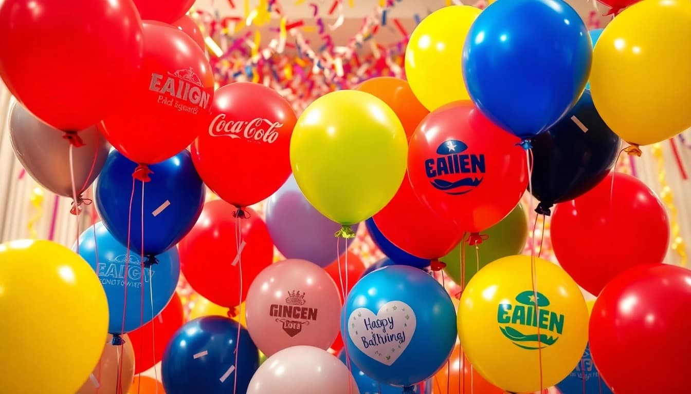 Werbeluftballons bedrucken – Umweltfreundlich, modern und effektiv