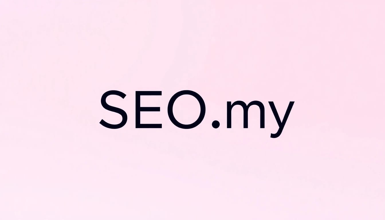 Modernes Logo für SEO.my mit klaren Linien und ansprechenden Farben, das das Thema SEO widerspiegelt.