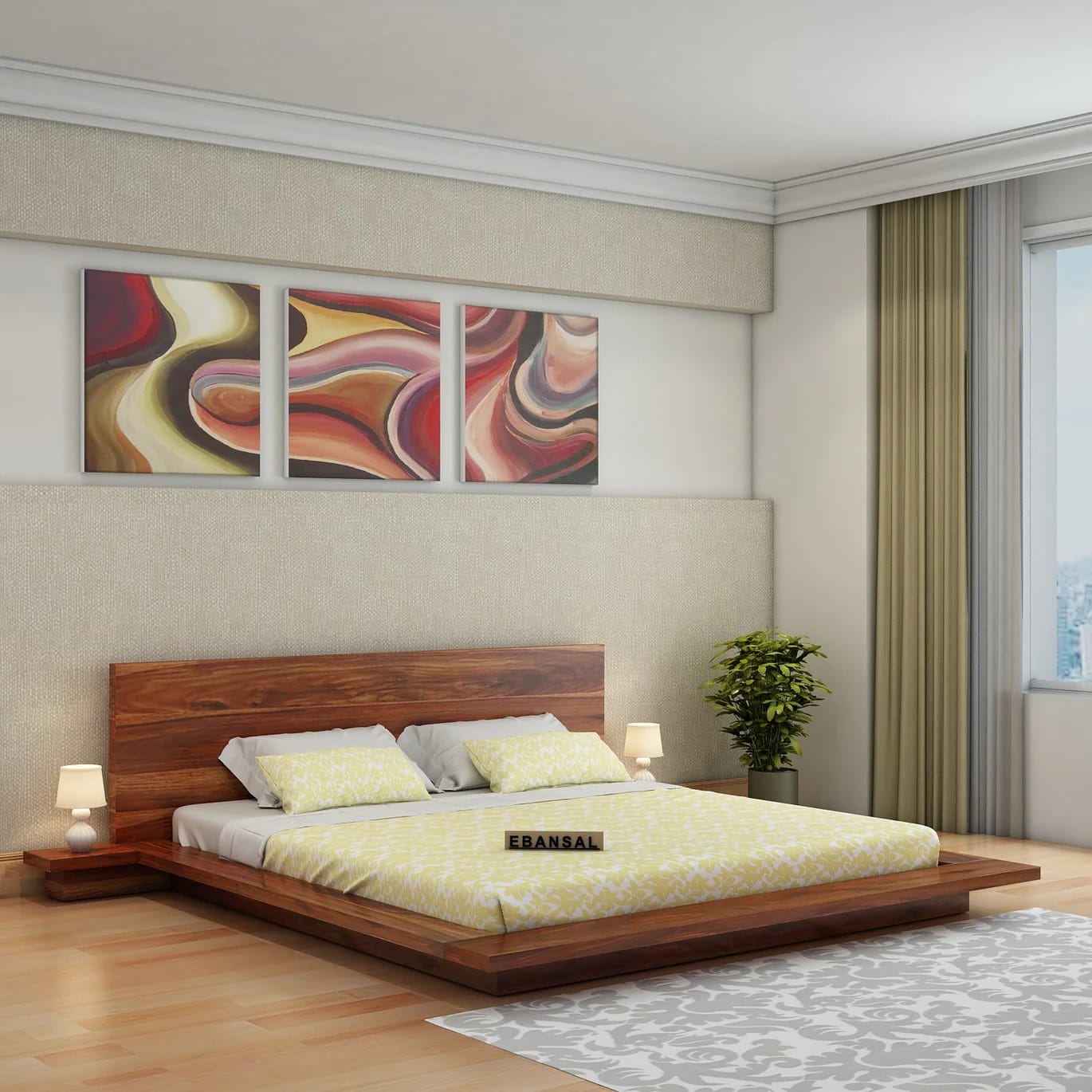 Hausbett 90x200 aus Kiefer Massivholz – stabil und kinderfreundlich