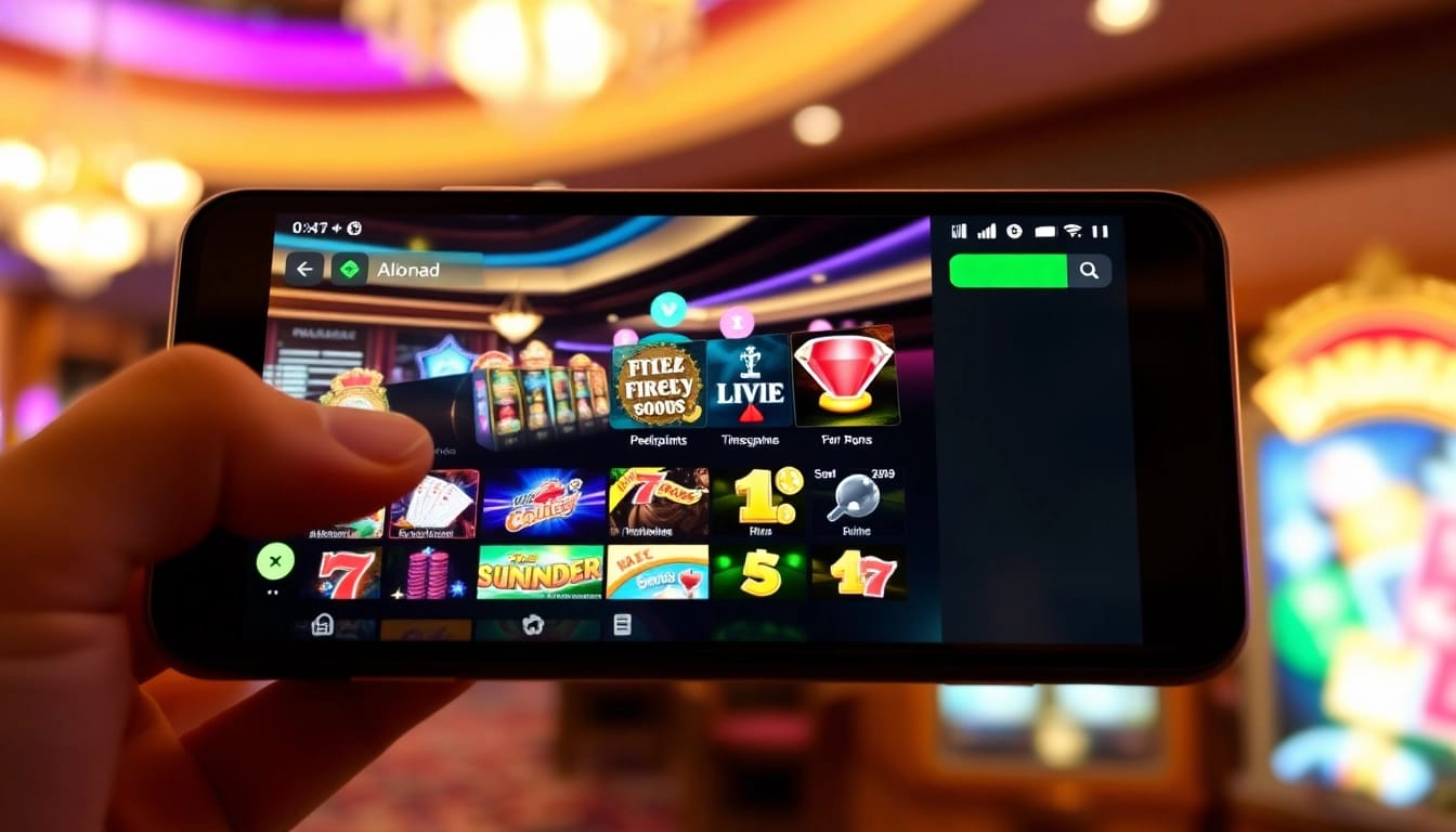 Entdecken Sie aufregende Spiele und hohe Gewinne mit der echtgeld casino app auf Ihrem Mobilgerät.