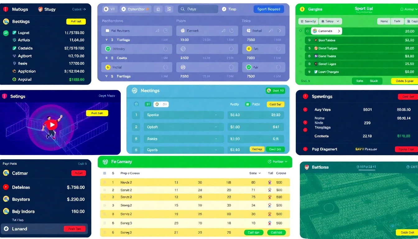 Comparison of top wettanbieter in a lively betting environment highlighting exciting odds and user interface features.