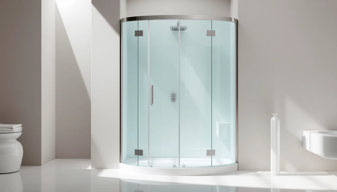 Die sonni Duschkabine 80x80 strahlt modernem Design und Eleganz aus.