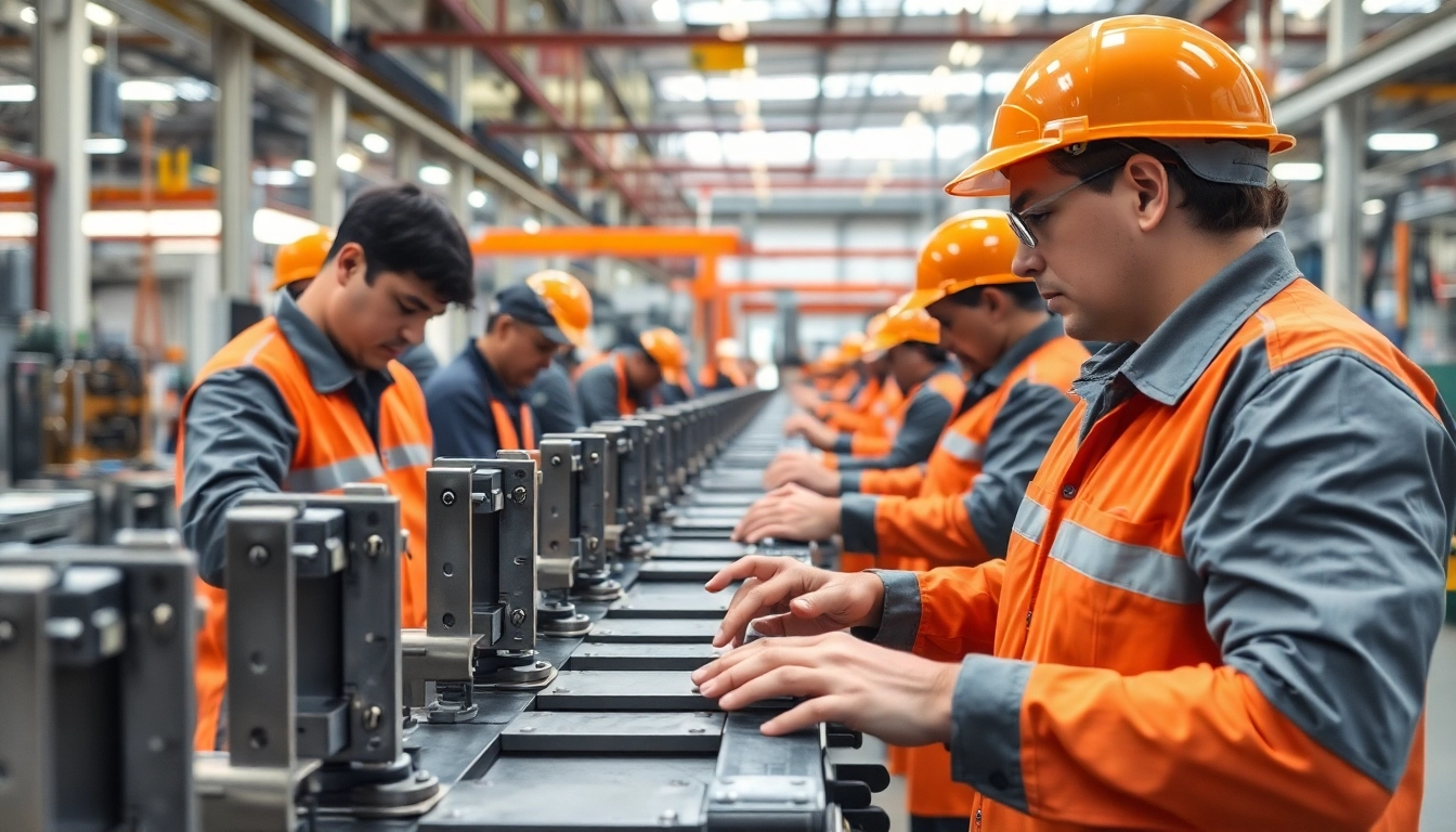 Als Door Hinges Manufacturer hochwertige Türscharniere in einer Fabrik herstellen.