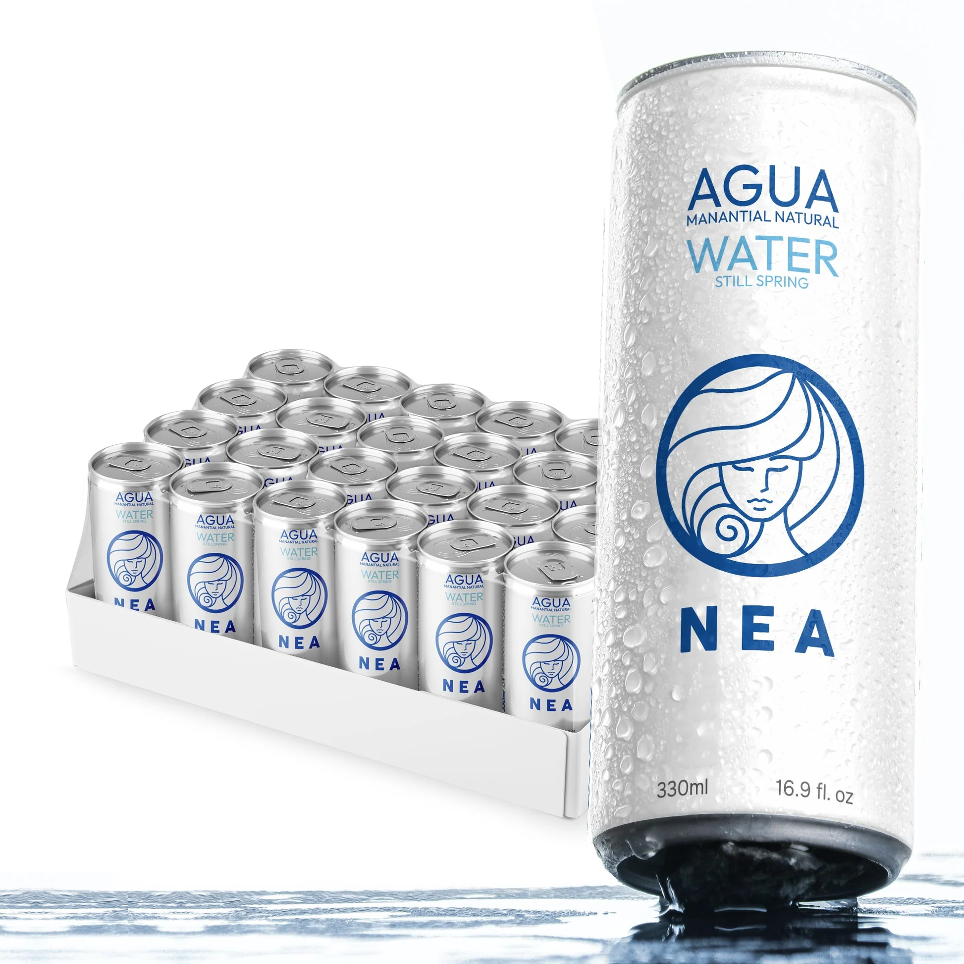 Dosen Wasser ohne Plastik: NEA Water schützt Ozeane mit jeder Dose