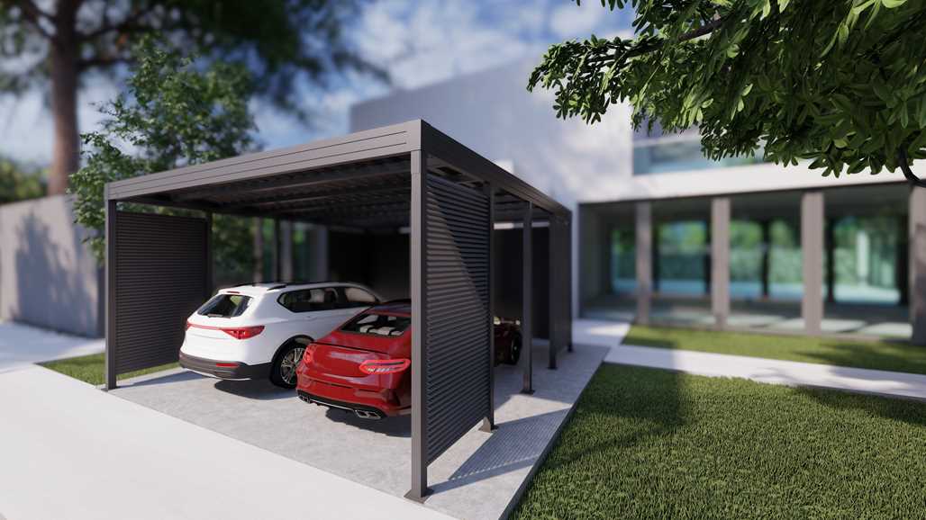 Ein Carport aus Metall für jedes Wetter: So bleibt Ihr Auto geschützt