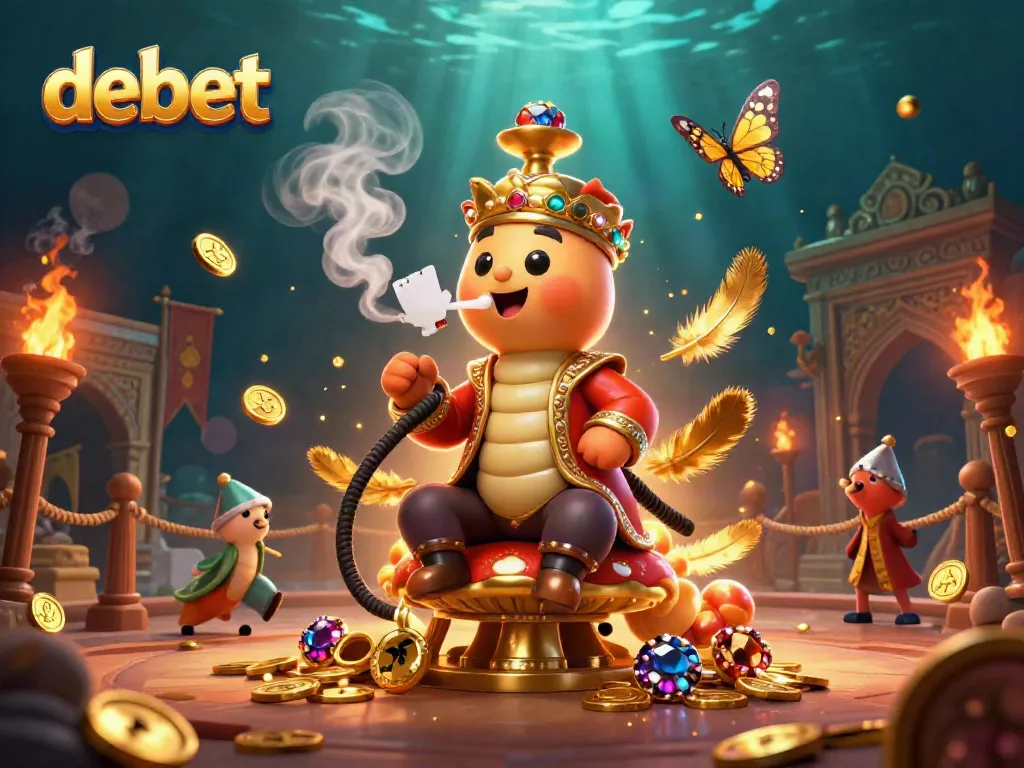 Experience exciting gameplay at debet with a vibrant casino atmosphere filled with dynamic characters and elements.