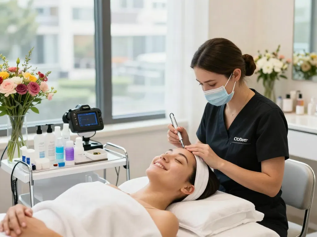 Weg zur Schönheitsbehandlung: Augenringe wegbekommen mit CCeye®-Technik.