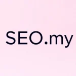 Modernes Logo für SEO.my mit klaren Linien und ansprechenden Farben, das das Thema SEO widerspiegelt.