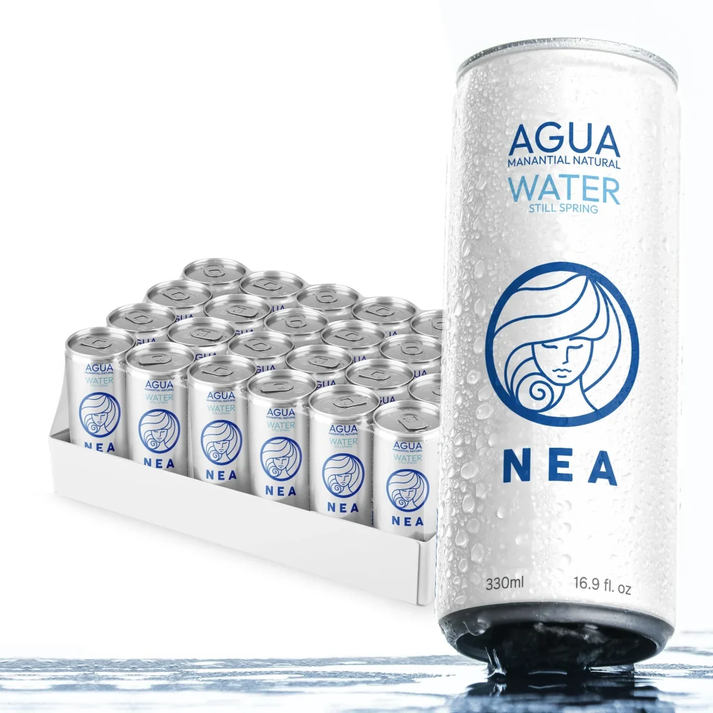 Dosen Wasser ohne Plastik: NEA Water schützt Ozeane mit jeder Dose