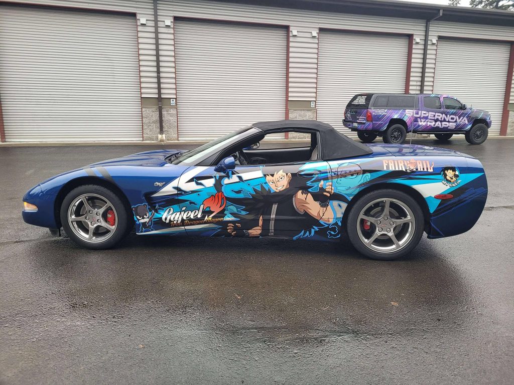 Kosten Auto komplett folieren – Mit Anime-Motiven zum Traumwagen