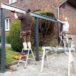 Carport Überdachung aus robusten Materialien für langlebigen Schutz