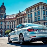 Die Steinschlagschutzfolie München schützt den Lack eines Autos und verleiht ihm Glanz.