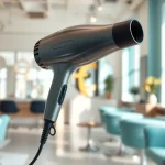 Laifen haartrockner präsentiert in einem modernen Salon-Setting mit stilvollem Design.