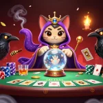 Enjoy the thrilling action of blackjack at crazyvegas, spotlighting a vibrant casino scene.